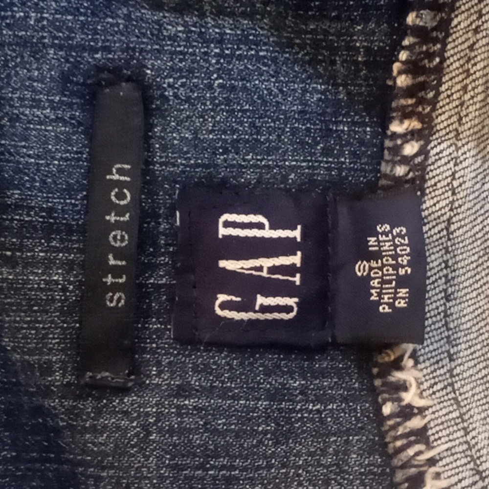 Gap Women's Vintage Classic Denim Blue Jacket Size Small - Picture 16 of 16